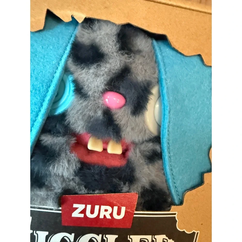 Zuru Fuggler Nipple Fuggs Rabid Rabbit Plush Grey Leopard Print Monster New Box